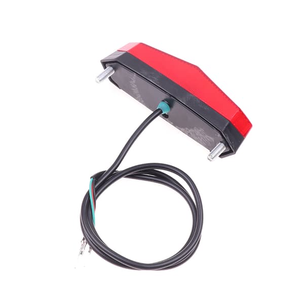 12V-80V Elcykel LED Advarsel Baglygte Til E-scooter Warni