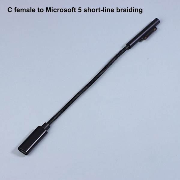 USB C Type C hurtigopladningsadapter Type C PD-strøm til Surface A7