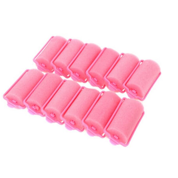 12 stk/pose Magic Sponge Foam Cushion Hårstyling Rollers Curler