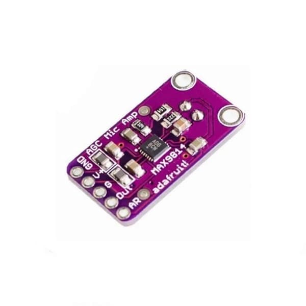 MAX4466 Mic AGC Forstærkerkort Lydsensormodul Automatisk Forstærkning C MAX4466