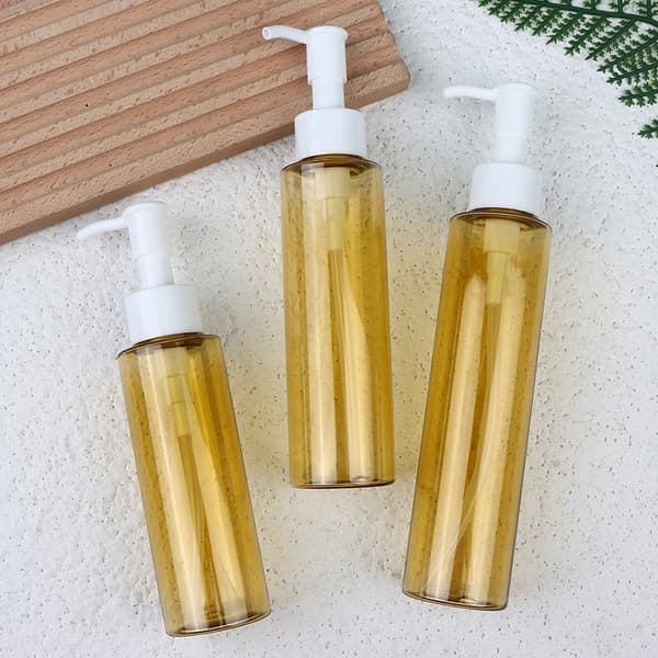100/120/150 ml lotionflaske med trykpumpe til makeupfjerner 100ml