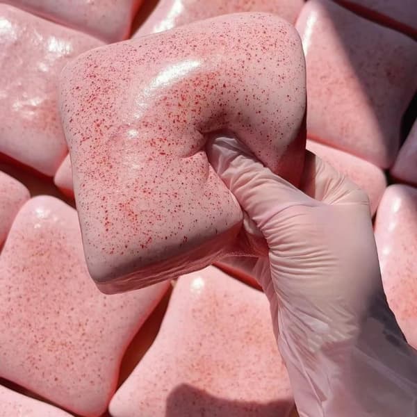 Pehmeä simuloitu paahtoleipäleluleipä Fidget-lelu A4