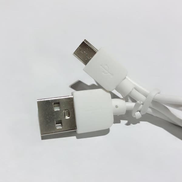 30 cm:n USB latauskaapeli matkapuhelinjohto Android Bluethood-c:lle Black