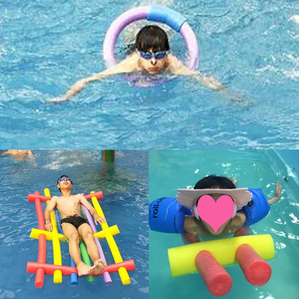 Ihålig flexibel swimmingpool Water Float Foam Nudlar Connecto A