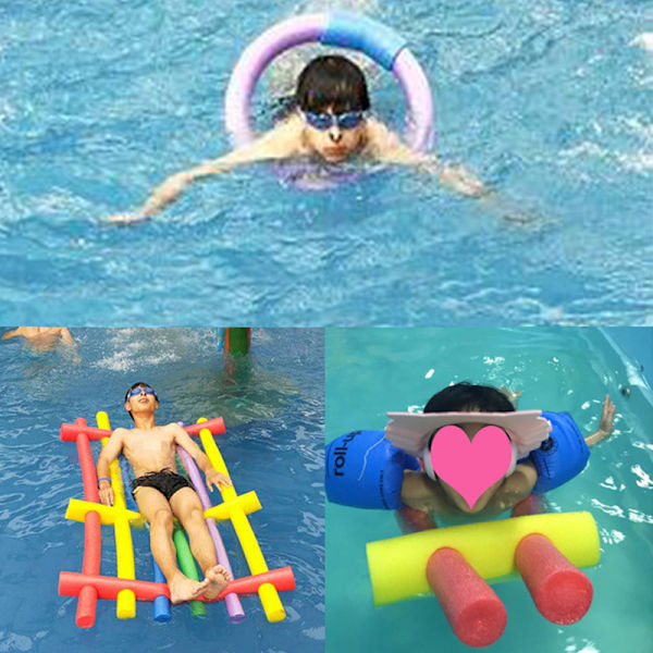 Ihålig flexibel swimmingpool Water Float Foam Nudlar Connecto E