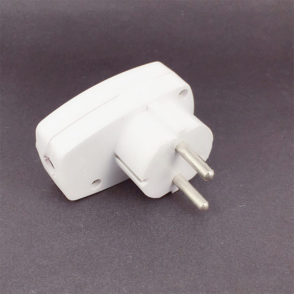 Gentrådbar EU-strømstik Med on-off Power Switch 250V 10A Modtagelse