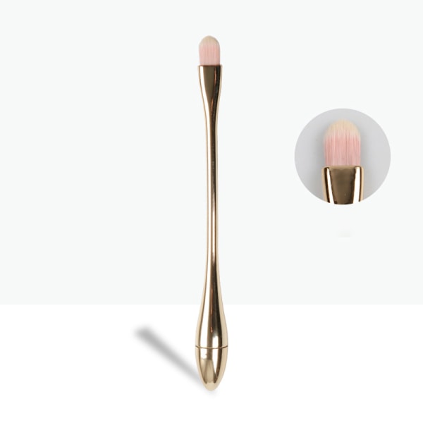 Ammattimainen luomivärisivellin Beauty Brush pehmeä meikkipeite Rose Gold