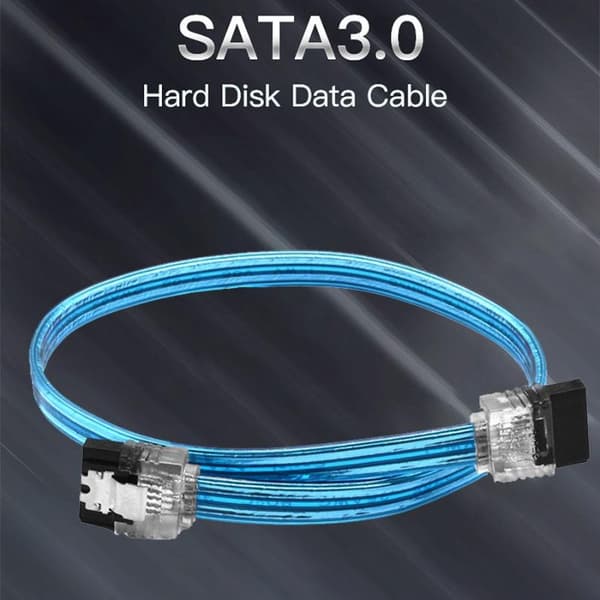 SATA 3.0 III 6Gb/s 10cm harddisk rett kabel for HDD A3