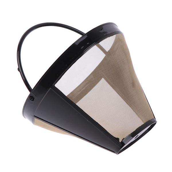 Multifunktions vaskbart kaffefilter Genanvendeligt kaffefil