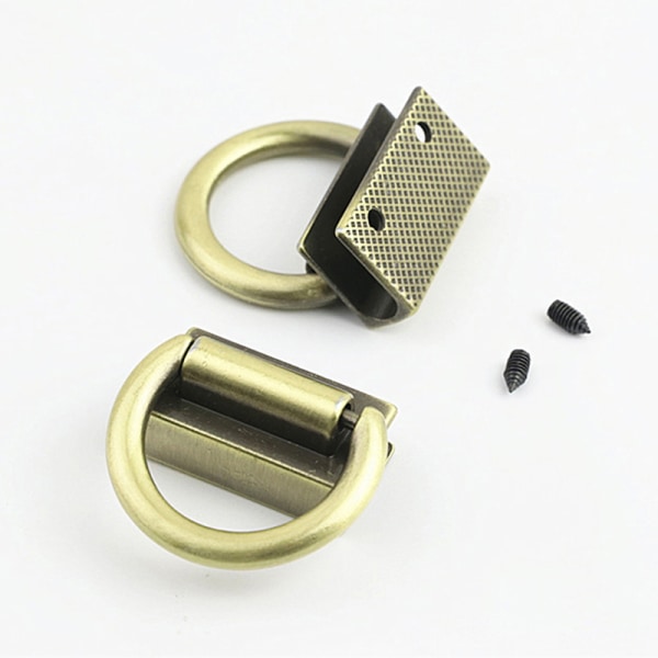 Metaltaske Side Edge Hang Buckle New Style Clip Clasp til DIY Le A2