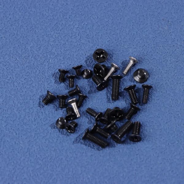 500 STK. Bokset bærbar computerskruesæt Universal skrue M2 M2.3 1pcs