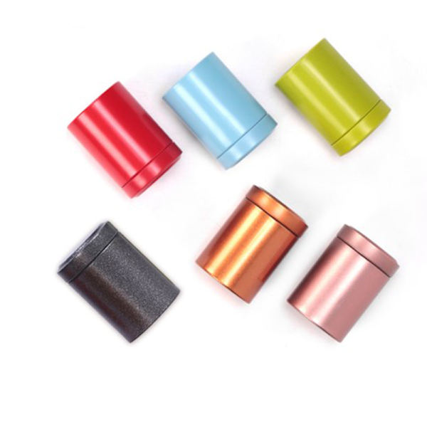 Aluminium Förvaring Kaffeburkar Te Blad Behållare Portabel Orga Black