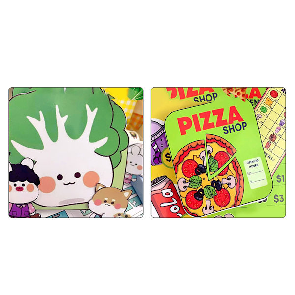 DIY Creative e Quiet Book Educational Kuromi Hjemmelaget Decompres A8