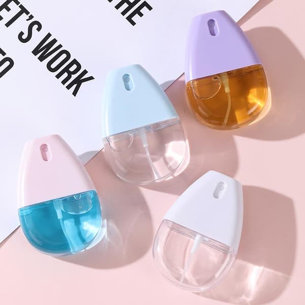 Mini Kort Sprayflaske 25ml Håndsprit Alkoholflasker Genopfyld A3