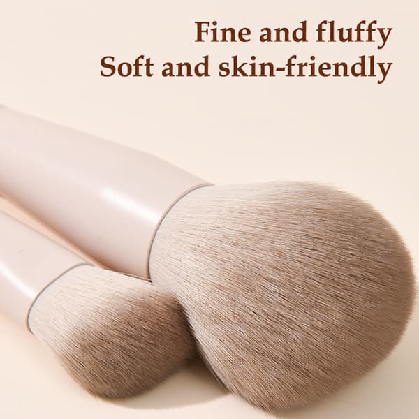 Makeupbørstesæt Begynder Blød Pudder Blush Makeup Foundation A2
