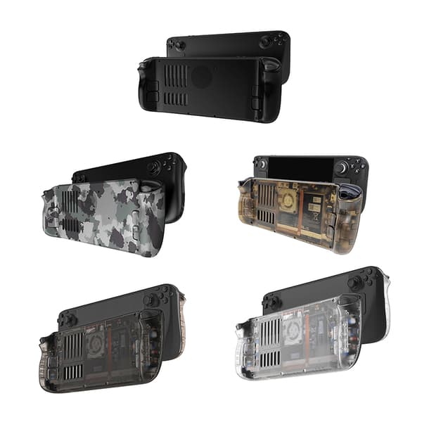 Ångdäckets cover Värd Utbytbart värmeavledningshål Ba transparent black