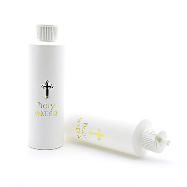 250/60/100 ml helligt vandsflaske kryds plastbeholder Christ C B