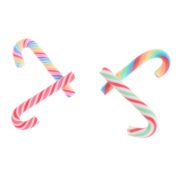 5 stk julepynt miniatyrdukkehus e Candy Cane Craf A1