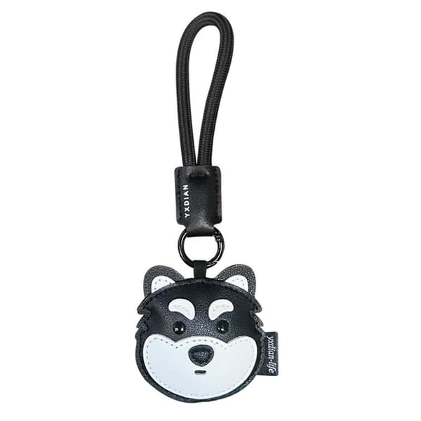 Trendikäs nahkainen auton avaimenperä e Puppy Design -reppukoriste E