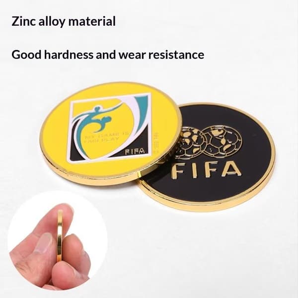 Sinklegering Side Pick Fotballtrening Dommer Mynt Side T CVA