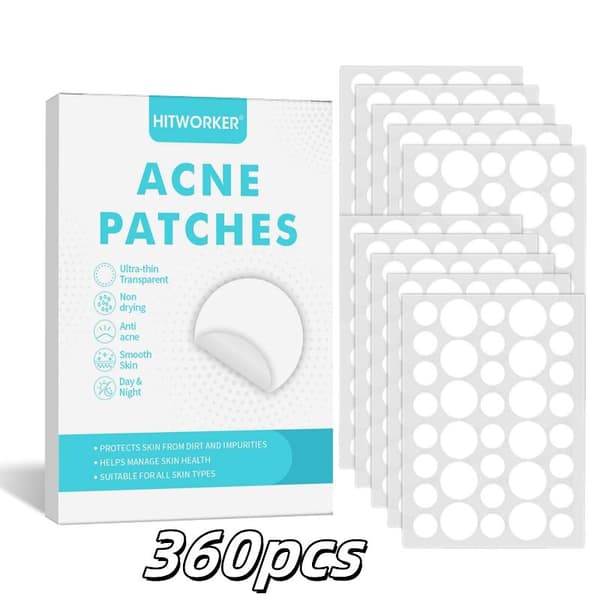 180/360/720 st hydrokolloid akneplåster per låda, icke-irriterande A3