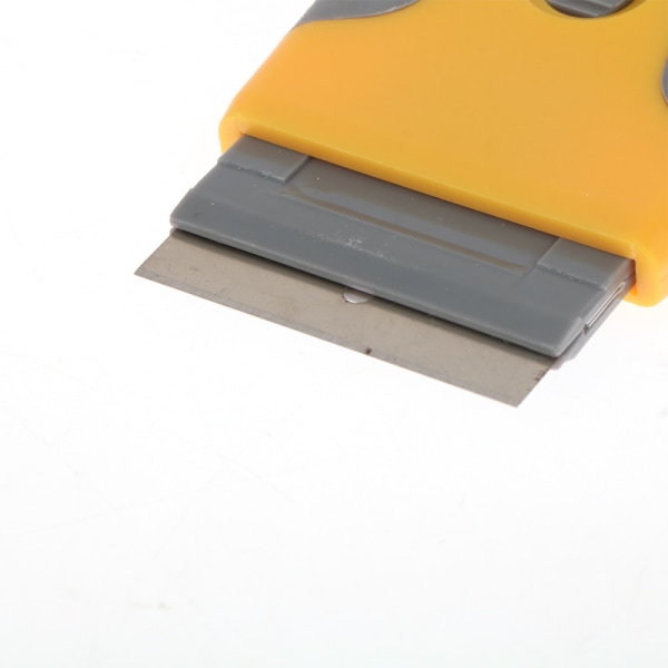 Auton ikkunalasitarra Clean Scraper Blade Glue Squeegee Remo 3(yellow)