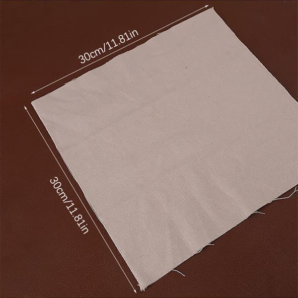 1 stk 30x30 cm poleringsklut High Density Canvas Leather Edge Po
