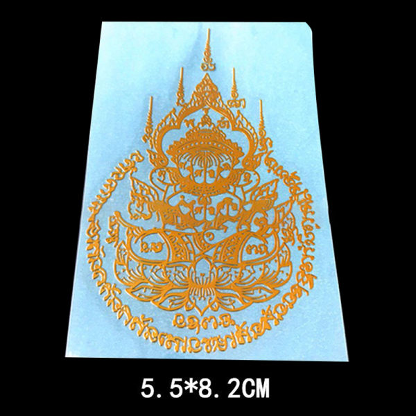 Thai telefon gynnsam gömd Buddha Nine Tailed Fox Holy Elepha A17