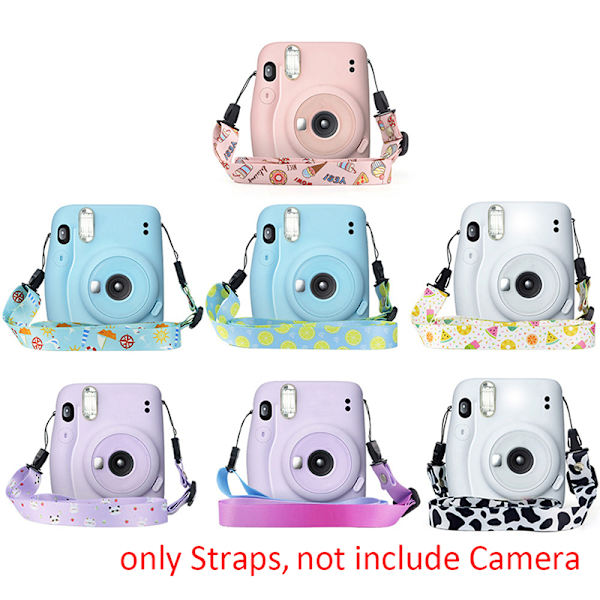 1,2 m kamerahals skulderstropp for Instax Mini 11 8 8+ 9 kamera C