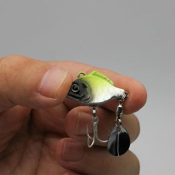 VIB Fiskedrag Tail Spinner Crankbait Drag 7g Fiskesked A6