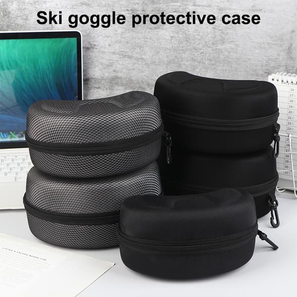 1PC Skid Snowboard Goggles Box Hård EVA Bärbar Skyddsförvaring 2