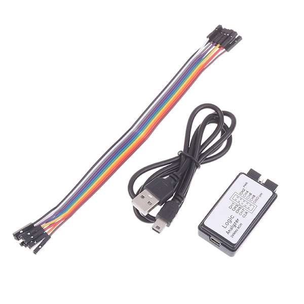 USB Logikanalysator 24MHz 8 Kanal 24M/S Logikanalysator Debugger