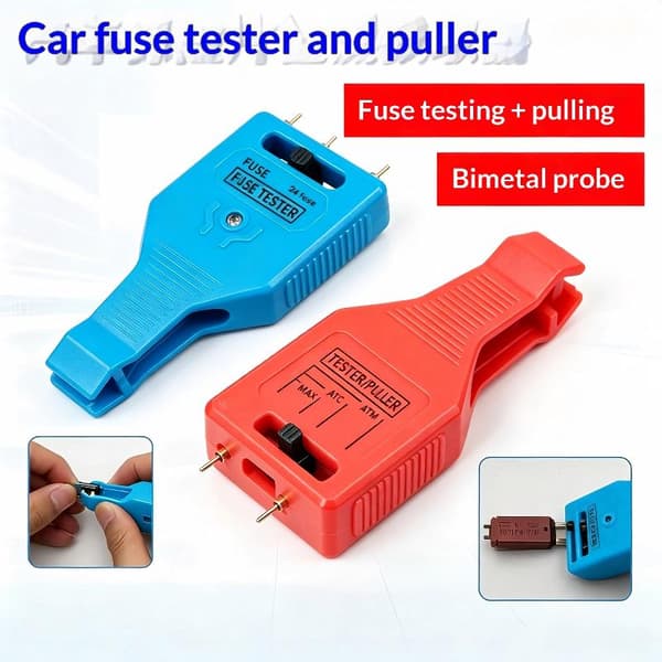 Universal Auto Bil Sikring Type Tester Checker Aftrækker Kit Fjernelse A1