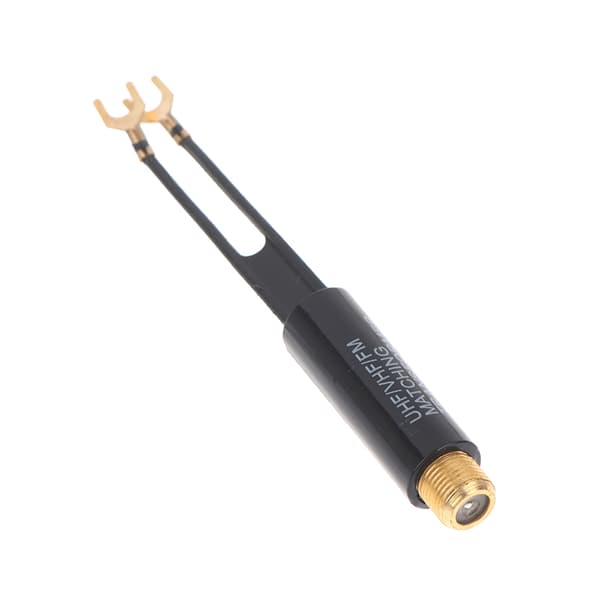 2/5/10 stk 75 Ohm til 300 Ohm adapter UHF VHF FM antennetransformator 10pcs
