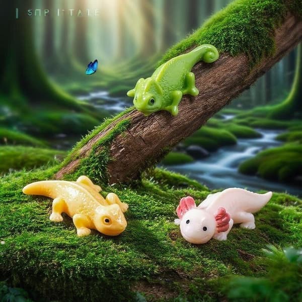 10 st Miniharts Axolotl A2