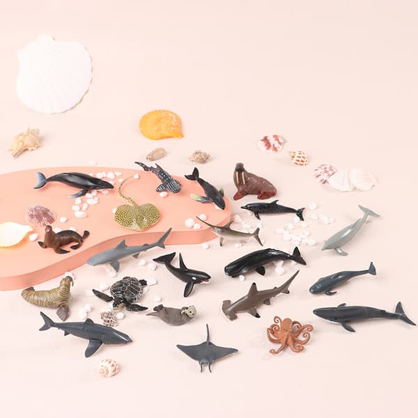 Simulation Marine Life Action Figuurit Ocean Animal Model Educationat A21