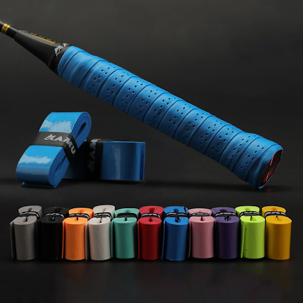 Racket Grip Tape Fiske Tennisracket Svettebånd Grip Tape Ant Blue2