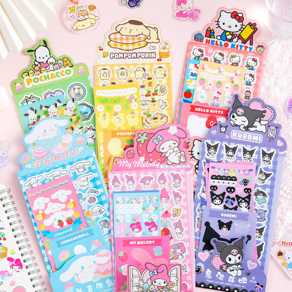 Sunny Day Sanrio e Thing Supply Station Series Cartoon Animatio A2