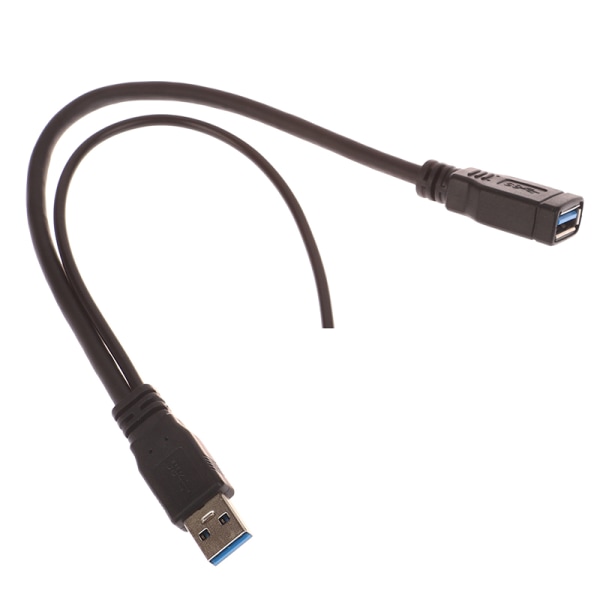 Uusi USB 3.0 A 1 uros - 2 naaras Data Hub power johto Ex 0722 | Fyndiq