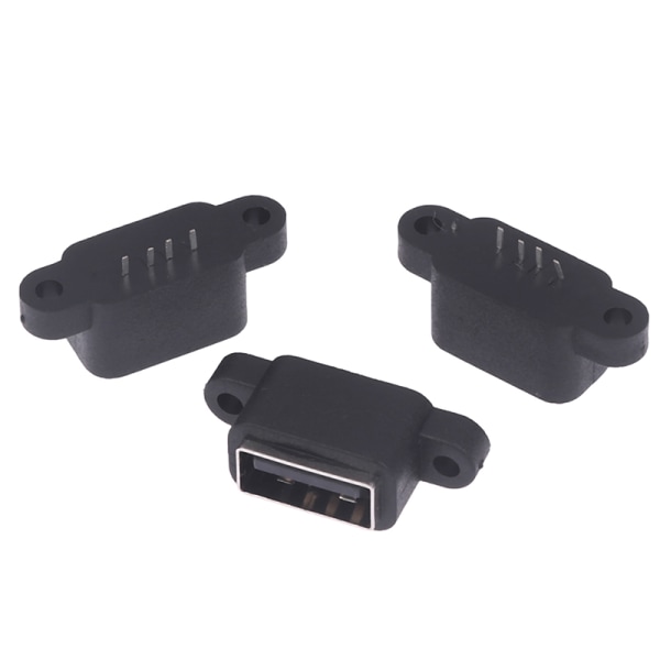 5 kpl Vedenpitävä USB 2.0 Lataus Data Tail Plug-in USB2.0 Connect