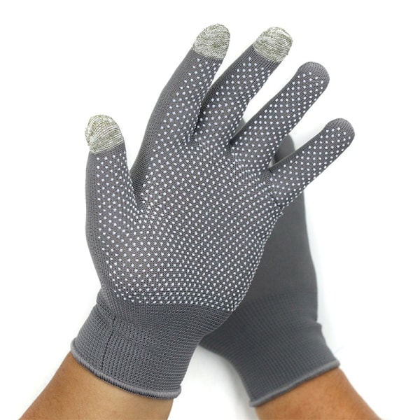 Ridning Anti-slip handsker til Motorcykel Cykelsport Mænd Kvinder Gray