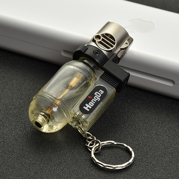 Windproof jet Flame Butane Gas Refillable Lighter BBQ Flame Ign