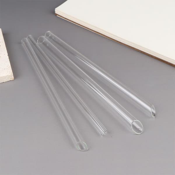 1 st klara glassugrör återanvändbara sugrör för drycker A4
