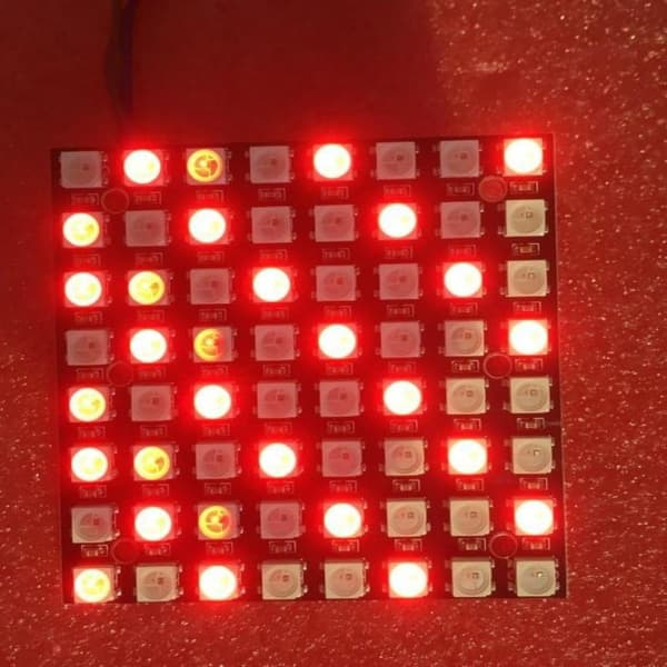 WS2812 LED 5050 RGB 8x8 4 16 25 64 Bit LED Matrix Modul DIY De A