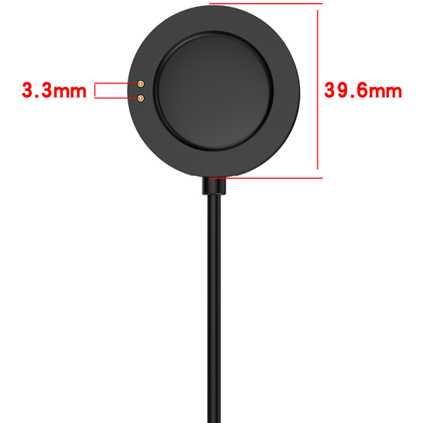 USB Laddkabel Laddare Adapter För Mi Watch S3 S2 Watch 2P Black