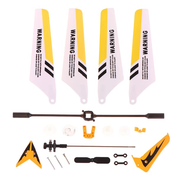 Reservedeler S107G Rc Set Tail Helicopter Full S107 Yellow