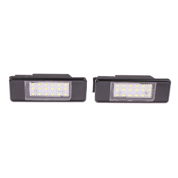 1/2 STK til og dedikeret nummerpladenummer LED-lys 2PCS