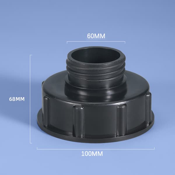 IBC-adapter S100xS60 til Dn100 Reduser S60 IBC Tank Connector Ada