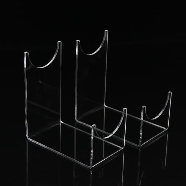 1/2 st transparent akrylställ Shofar Horn Display Stand U-sh 1Pcs