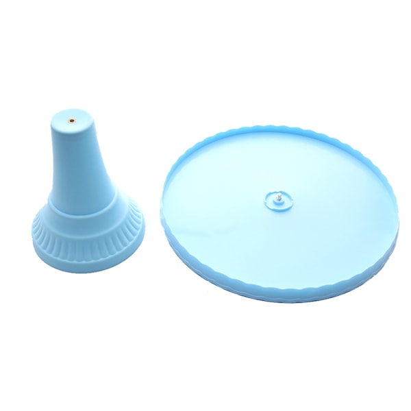 1 stk. Holdbar kage display stand dessert opbevaringsholder dessert T Blue